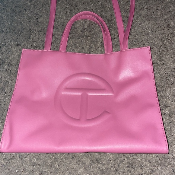 Telfar Handbags - Telfar Corned Beef Pink Tote Bag medium size